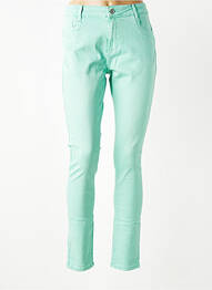 Pantalon slim poches bleu B.YOUNG femme