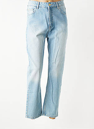 Jeans coupe droite poches bleu GRACE & MILA femme