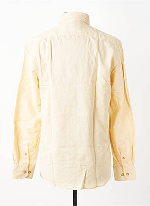 Chemise manches longues coupe cintrée beige CAMBERABERO homme