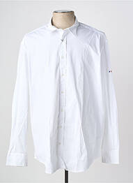 Chemise manches longues coupe droite blanc CAMBERABERO homme
