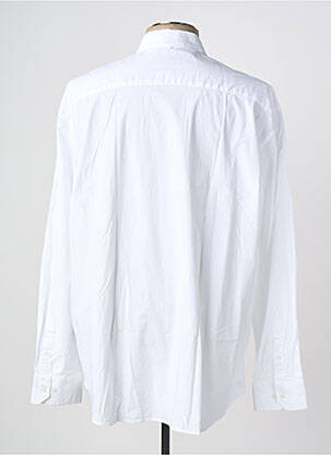 Chemise manches longues coupe droite blanc CAMBERABERO homme