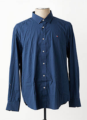 Chemise manches longues manches longues bleu CAMBERABERO homme