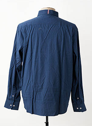 Chemise manches longues manches longues bleu CAMBERABERO homme