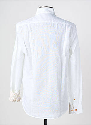 Chemise manches longues coupe cintrée blanc CAMBERABERO homme