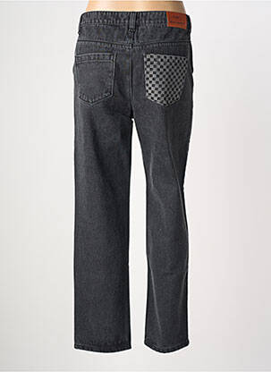 Jeans coupe droite taille normale taille normale noir ROSE GARDEN femme