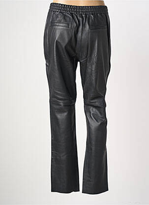 Pantalon droit taille élastique taille normale noir ROSE GARDEN femme