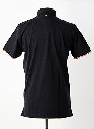 Polo coupe cintrée manches courtes noir CAMBERABERO homme