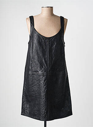 Robe courte sans manche sans manche noir ROSE GARDEN femme