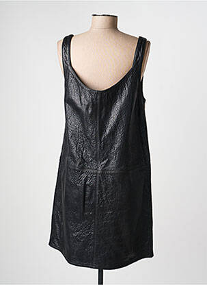 Robe courte sans manche sans manche noir ROSE GARDEN femme
