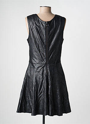 Robe mi-longue sans manche sans manche noir ROSE GARDEN femme