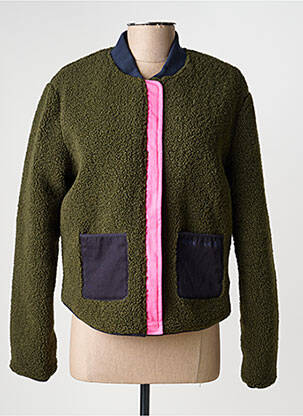 Polaire coupe cintrée vert ROSE GARDEN femme