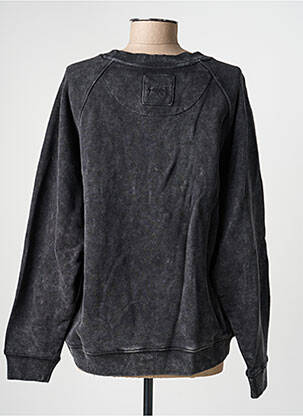 Pull coupe droite manches longues noir ROSE GARDEN femme