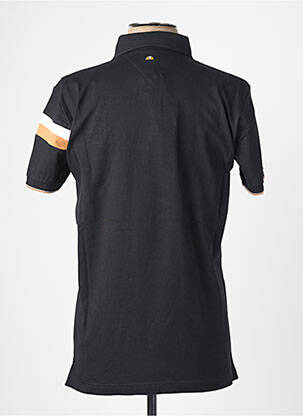 Polo coupe cintrée manches courtes noir CAMBERABERO homme