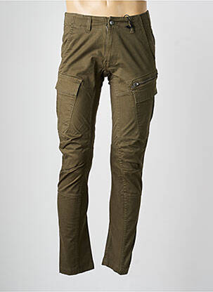 Pantalon cargo stretch taille normale vert DAYTONA homme