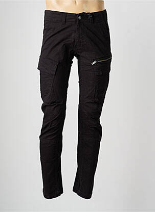 Pantalon cargo slim taille normale noir DAYTONA homme