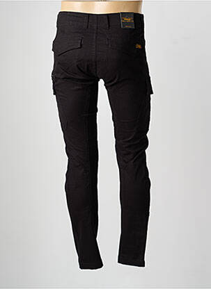Pantalon cargo slim taille normale noir DAYTONA homme