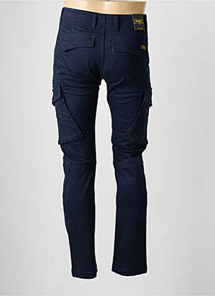 Pantalon cargo slim taille normale bleu DAYTONA homme