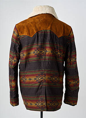 Manteau court coupe droite sans capuche gris IRON AND RESIN homme