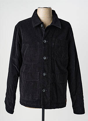 Veste casual fermeture boutonnée sur le devant noir IRON AND RESIN homme