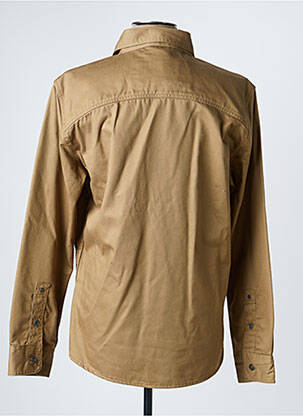 Veste casual fermeture boutonnée sur le devant marron IRON AND RESIN homme