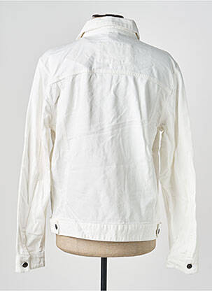 Veste casual fermeture boutonnée sur le devant blanc IRON AND RESIN homme