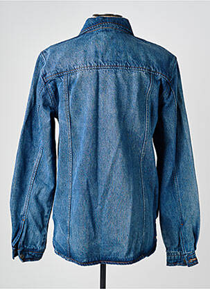 Veste casual fermeture boutonnée sur le devant bleu IRON AND RESIN homme