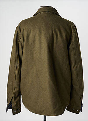 Veste casual coupe droite vert IRON AND RESIN homme