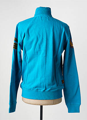 Veste casual coupe droite bleu DAYTONA homme