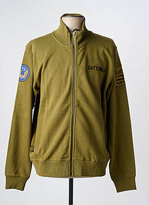 Veste casual coupe droite vert DAYTONA homme
