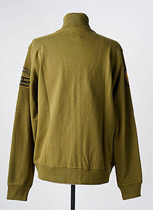 Veste casual coupe droite vert DAYTONA homme
