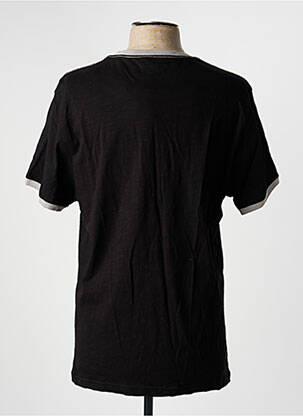 T-shirt coupe cintrée manches courtes noir DAYTONA homme