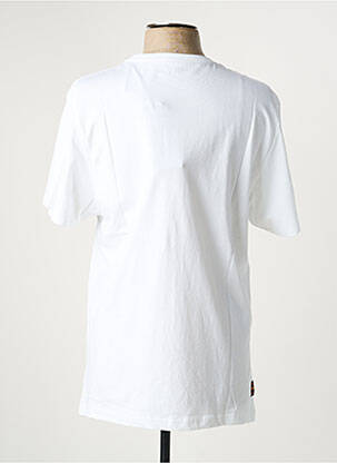 T-shirt stretch manches courtes blanc DAYTONA homme