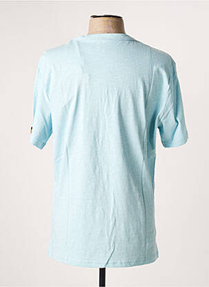 T-shirt coupe droite manches courtes bleu DAYTONA homme
