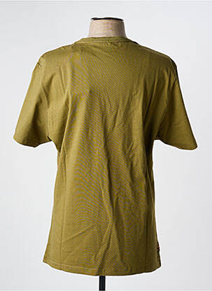 T-shirt broderie manches courtes vert DAYTONA homme