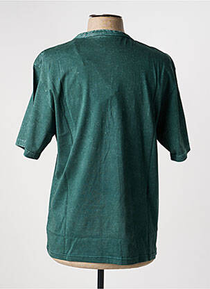 T-shirt coupe droite manches courtes vert DAYTONA homme
