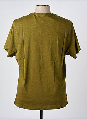 T-shirt coupe droite manches courtes vert DAYTONA homme