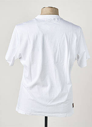 T-shirt coupe cintrée manches courtes blanc DAYTONA homme