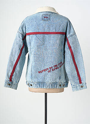 Veste casual poches bleu ROSE GARDEN femme