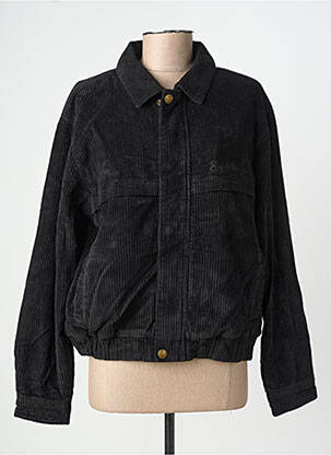 Veste casual poches noir ROSE GARDEN femme