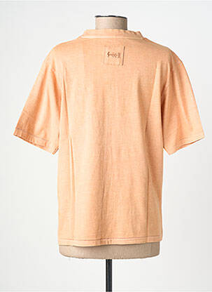 T-shirt coupe droite manches courtes orange ROSE GARDEN femme