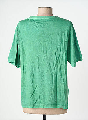 T-shirt coupe droite manches courtes vert ROSE GARDEN femme