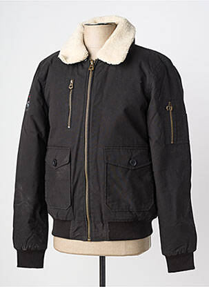 Blouson manches longues noir DAYTONA homme
