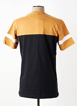 T-shirt broderie manches courtes jaune CAMBERABERO homme