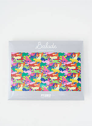 Foulard imprimé animal bleu PYLONES femme