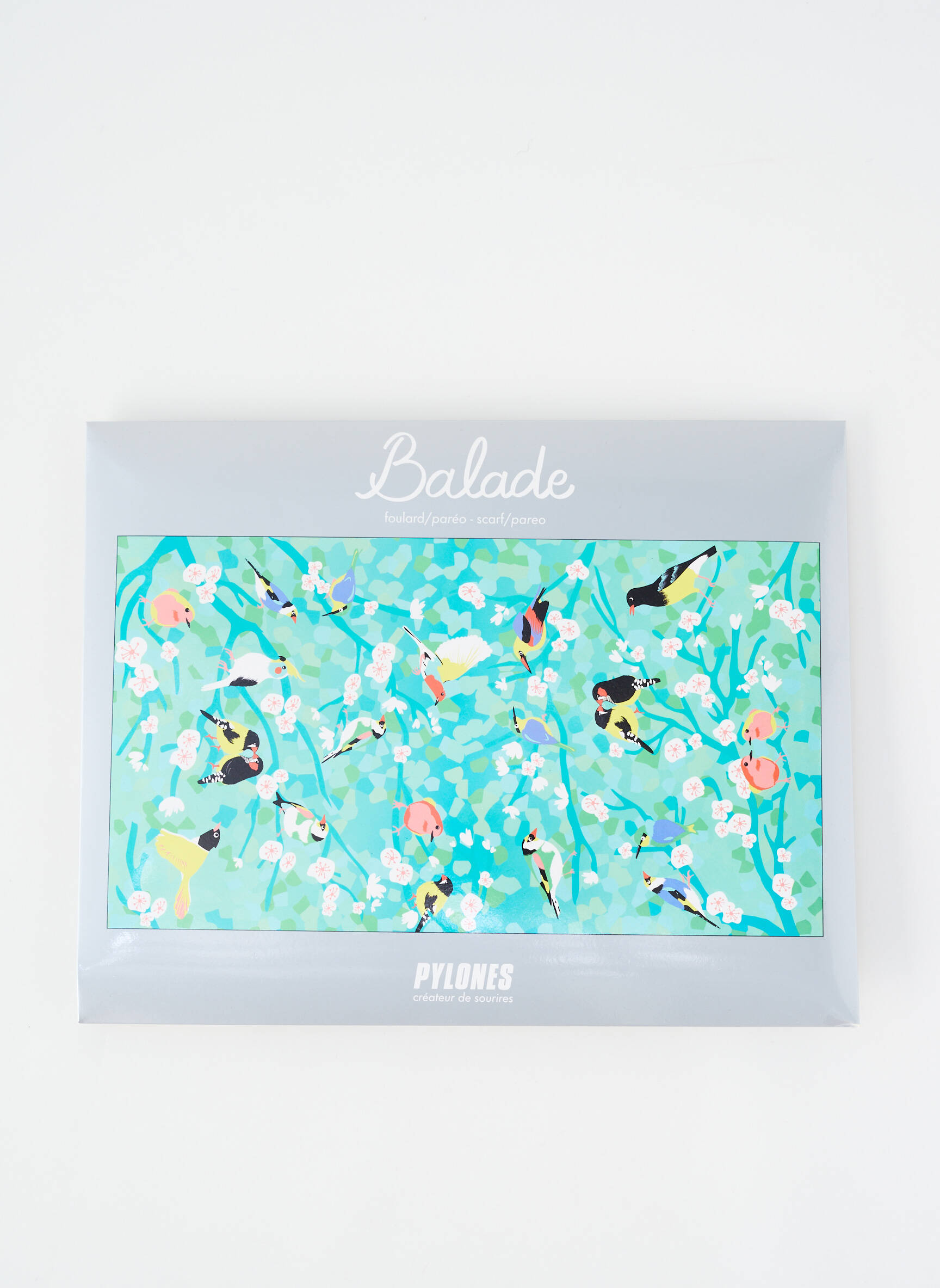 Foulard imprimé animal bleu PYLONES femme
