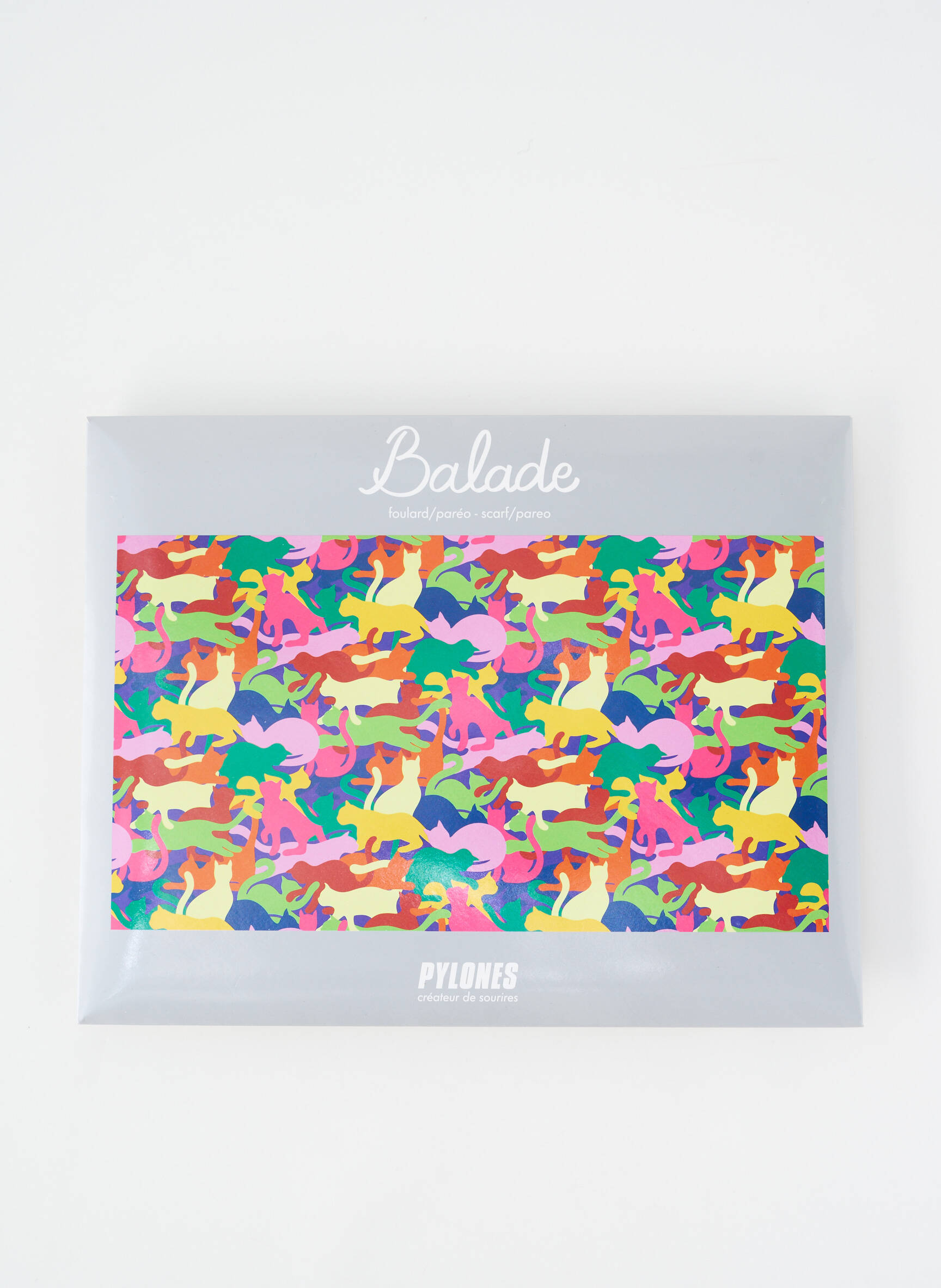 Foulard imprimé animal bleu PYLONES femme