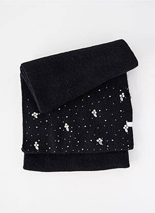Echarpe stretch noir MOLLY BRACKEN femme