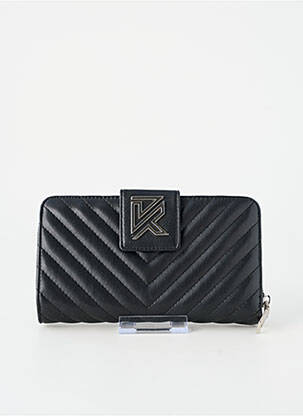 Portefeuille doublure noir KAPORAL femme