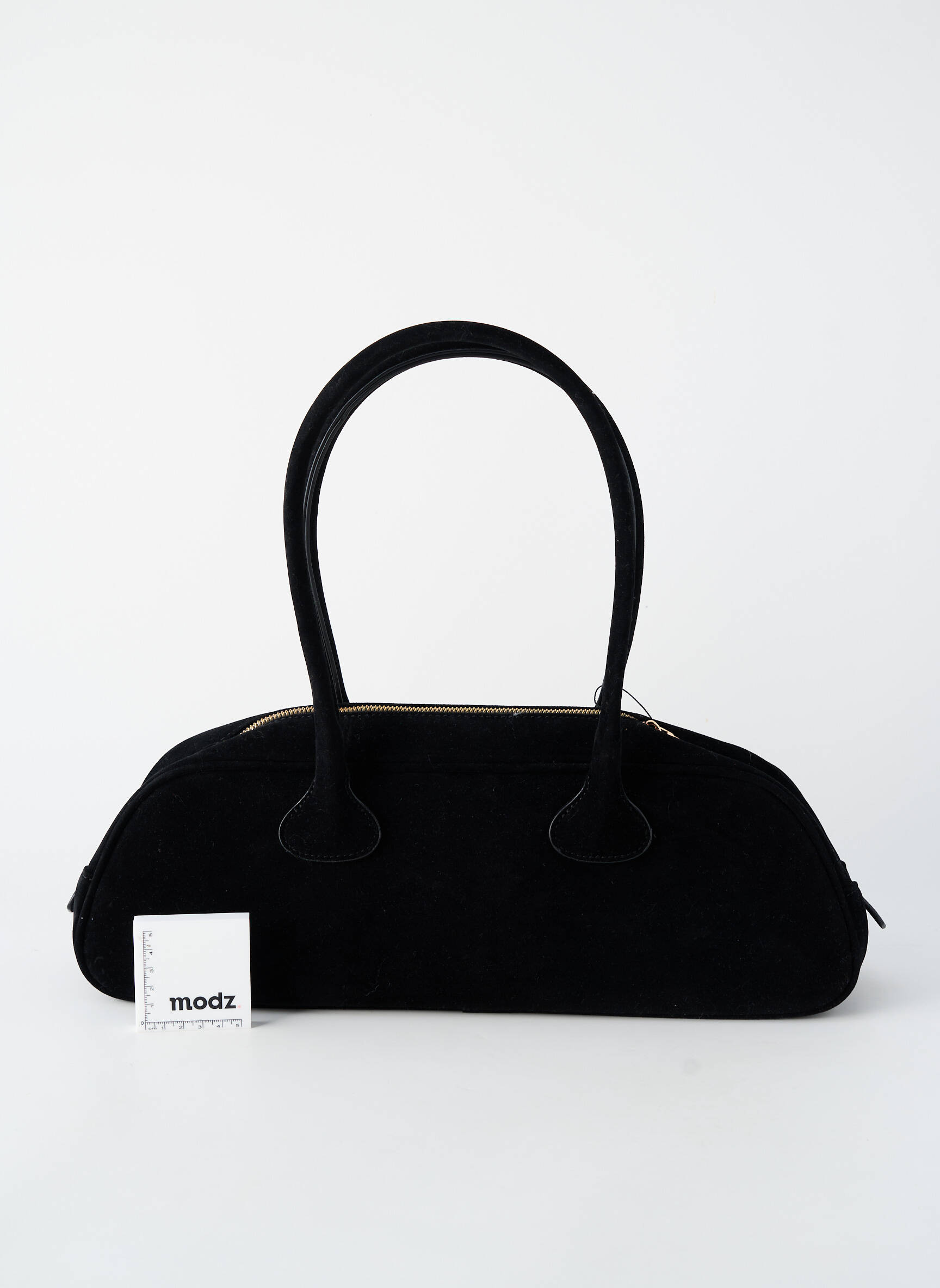 Sac doublure textile forme rectangulaire noir FLORA & CO femme