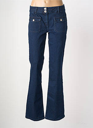 Jeans bootcut taille normale taille normale bleu MORGAN femme